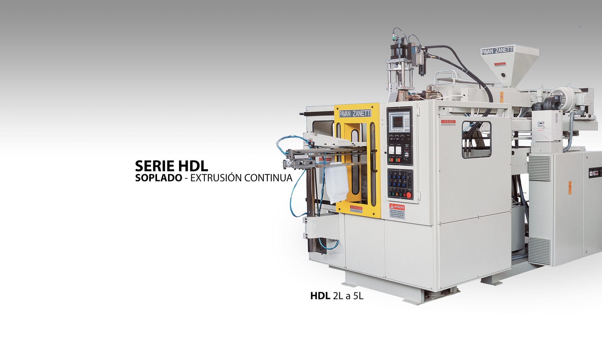 Serie HDL Soplado Extrusión Continua